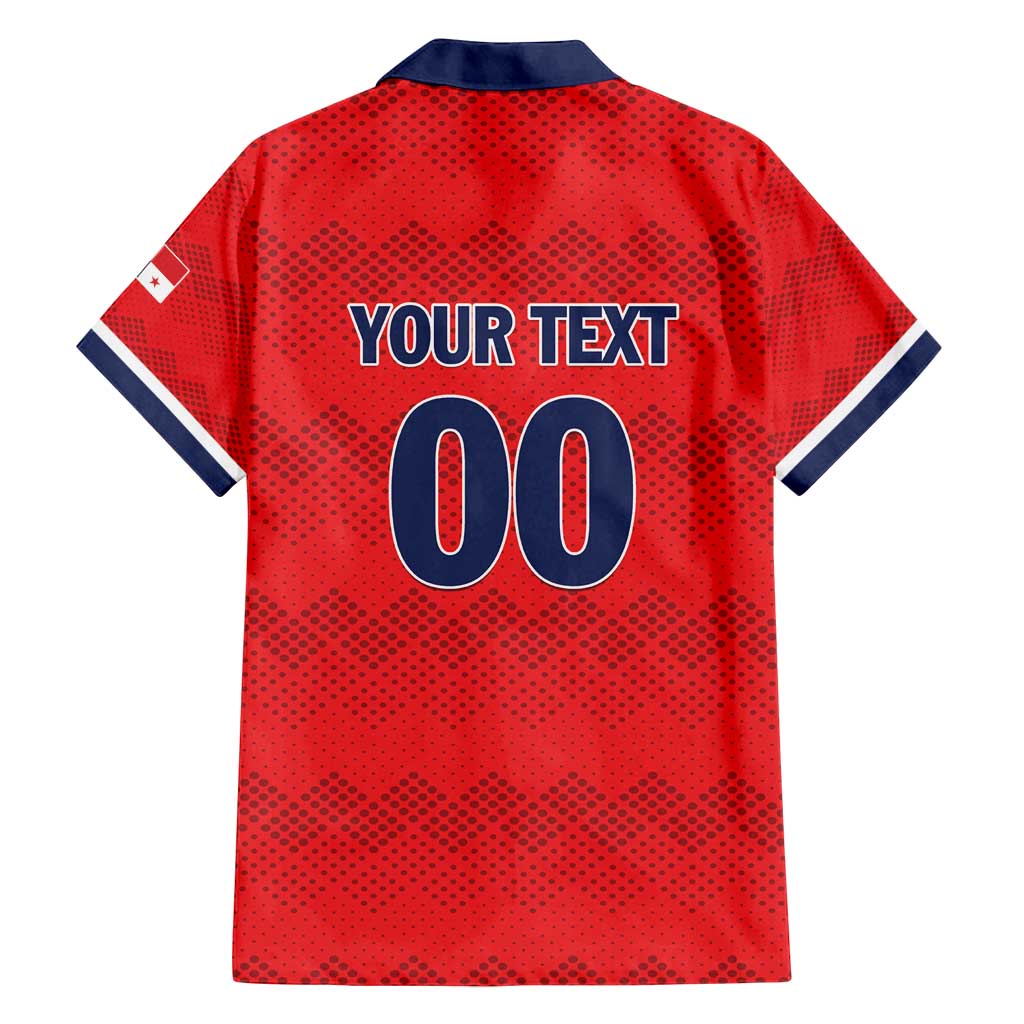 Custom Panama Football Family Matching Puletasi and Hawaiian Shirt Vamos Los Canaleros