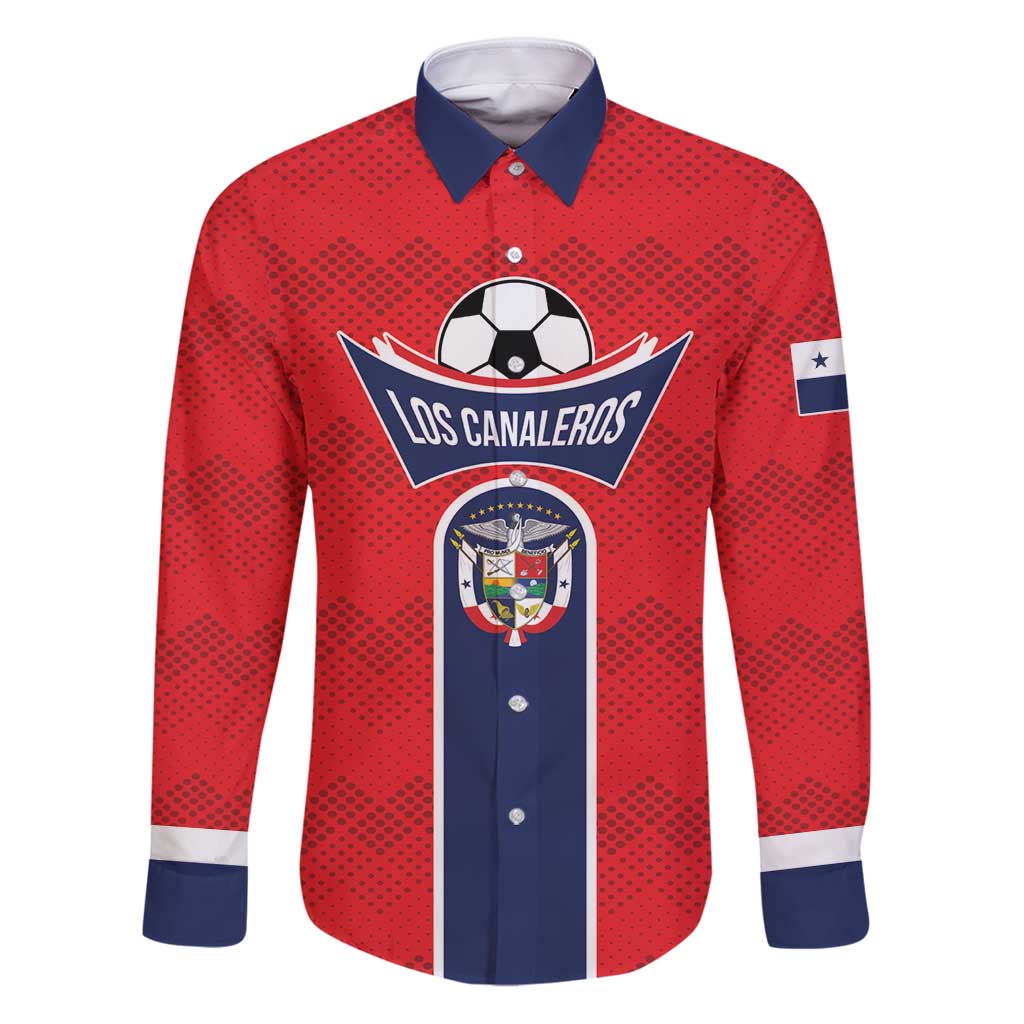 Custom Panama Football Family Matching Puletasi and Hawaiian Shirt Vamos Los Canaleros