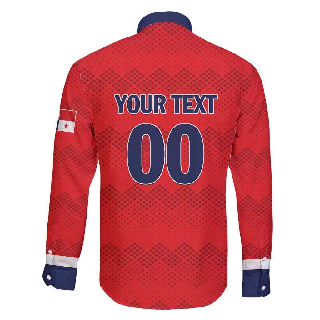 Custom Panama Football Family Matching Short Sleeve Bodycon Dress and Hawaiian Shirt Vamos Los Canaleros