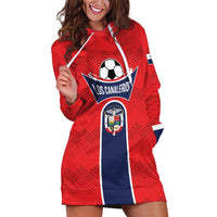 Custom Panama Football Hoodie Dress Vamos Los Canaleros
