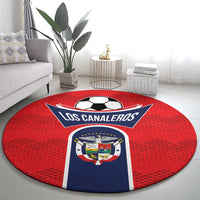 Panama Football Round Carpet Vamos Los Canaleros