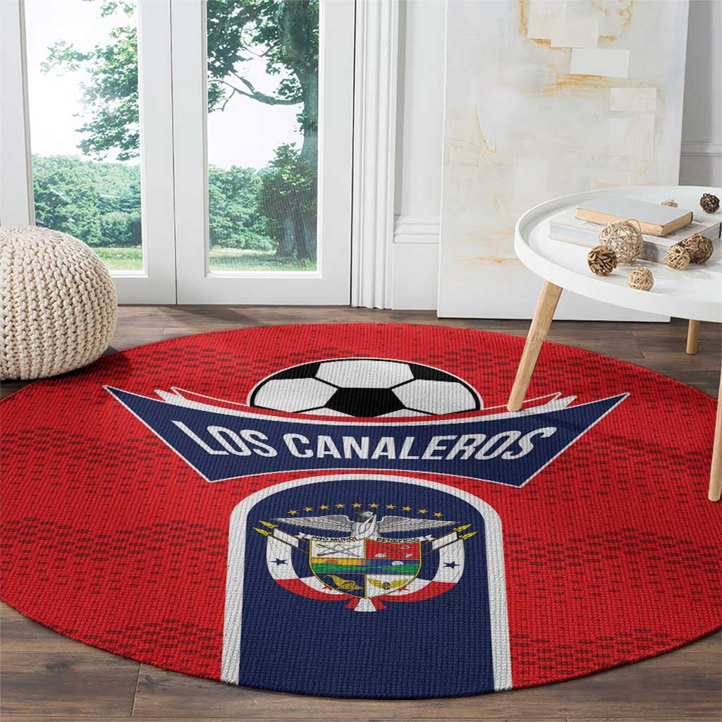 Panama Football Round Carpet Vamos Los Canaleros