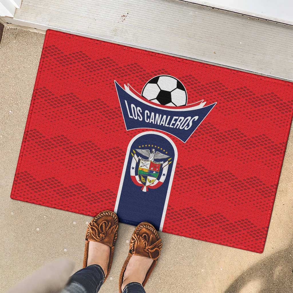 Panama Football Rubber Doormat Vamos Los Canaleros