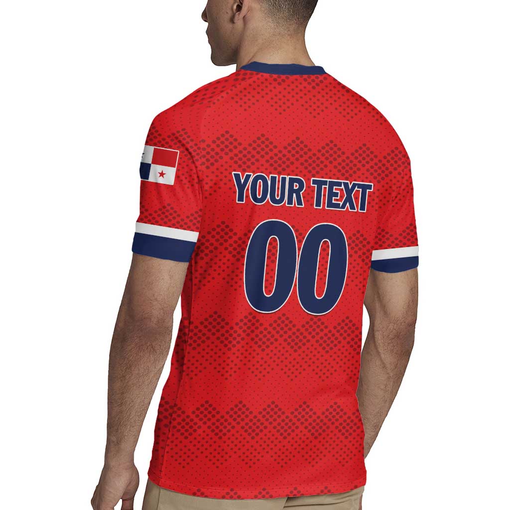 Custom Panama Football Rugby Jersey Vamos Los Canaleros