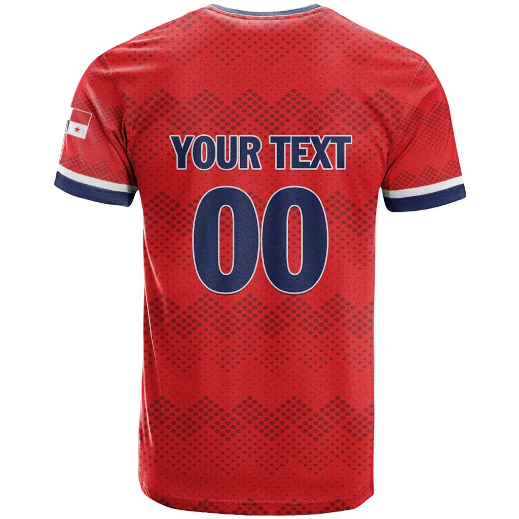 Custom Panama Football T Shirt Vamos Los Canaleros
