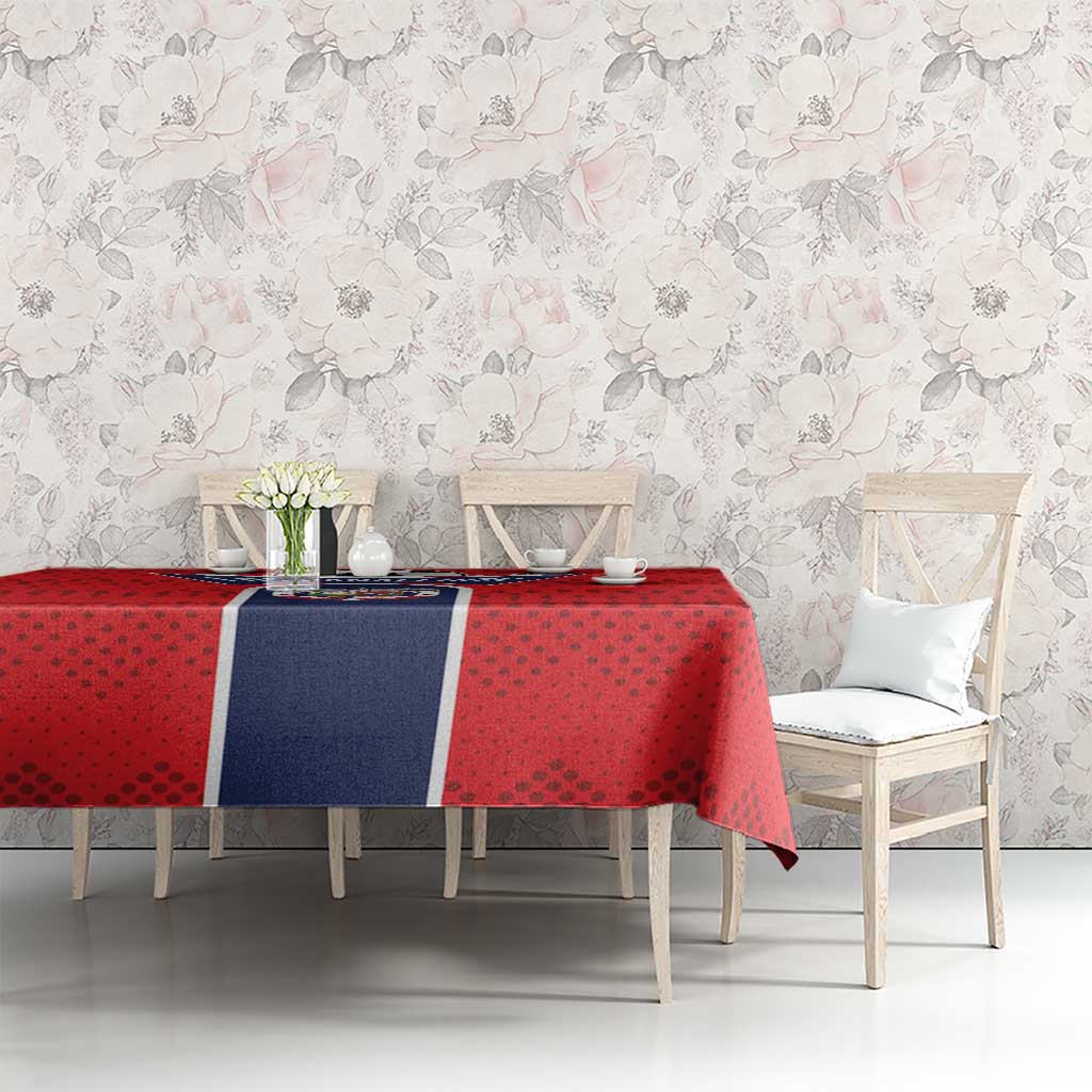 Panama Football Tablecloth Vamos Los Canaleros