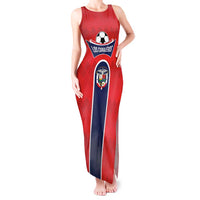 Custom Panama Football Tank Maxi Dress Vamos Los Canaleros
