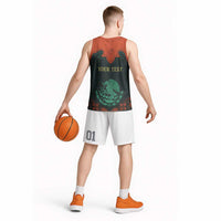 Personalized Cinco de Mayo Basketball Jersey Grunge Stylized