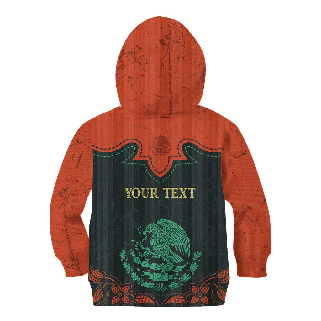 Personalized Cinco de Mayo Kid Hoodie Grunge Stylized