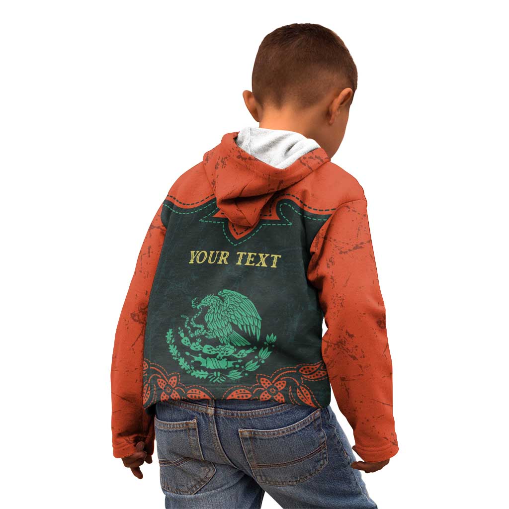 Personalized Cinco de Mayo Kid Hoodie Grunge Stylized
