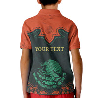 Personalized Cinco de Mayo Kid Polo Shirt Grunge Stylized