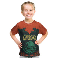 Personalized Cinco de Mayo Kid T Shirt Grunge Stylized