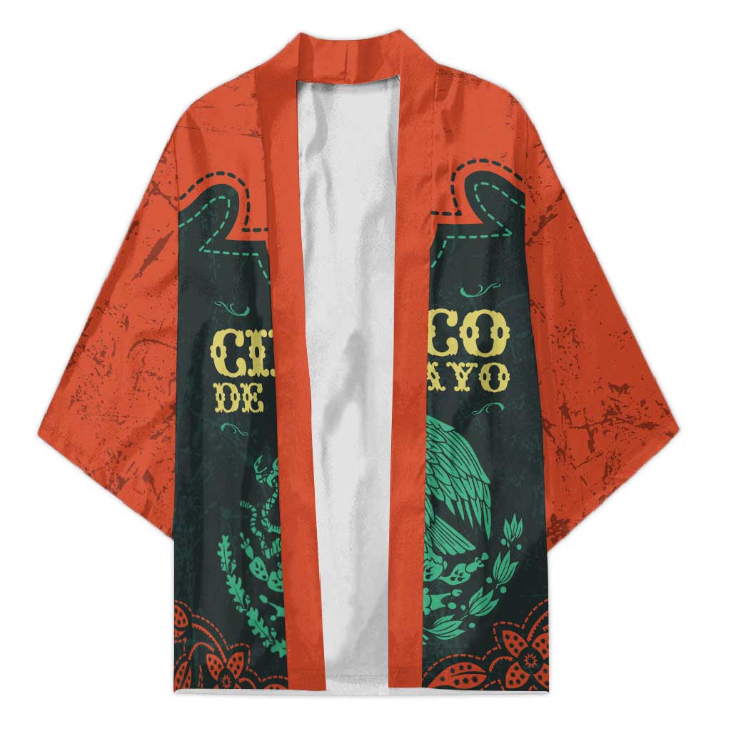 Personalized Cinco de Mayo Kimono Grunge Stylized