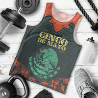 Personalized Cinco de Mayo Men Tank Top Grunge Stylized