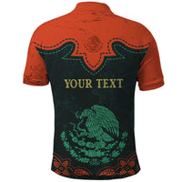 Personalized Cinco de Mayo Polo Shirt Grunge Stylized