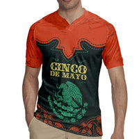 Personalized Cinco de Mayo Rugby Jersey Grunge Stylized