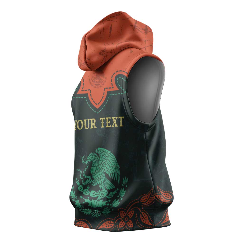 Personalized Cinco de Mayo Sleeveless Hoodie Grunge Stylized