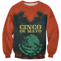 Personalized Cinco de Mayo Sweatshirt Grunge Stylized