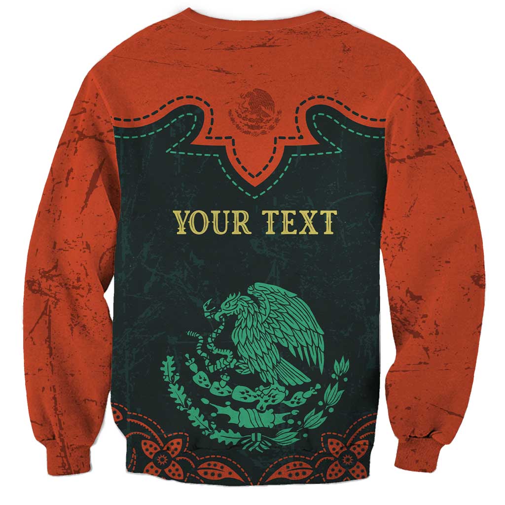 Personalized Cinco de Mayo Sweatshirt Grunge Stylized