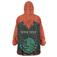 Personalized Cinco de Mayo Wearable Blanket Hoodie Grunge Stylized