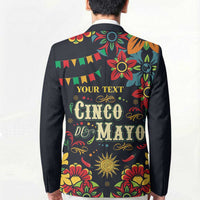 Personalized Cinco de Mayo Blazer Vibrant Flowers