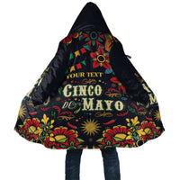 Personalized Cinco de Mayo Cloak Vibrant Flowers