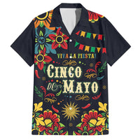 Personalized Cinco de Mayo Hawaiian Shirt Vibrant Flowers