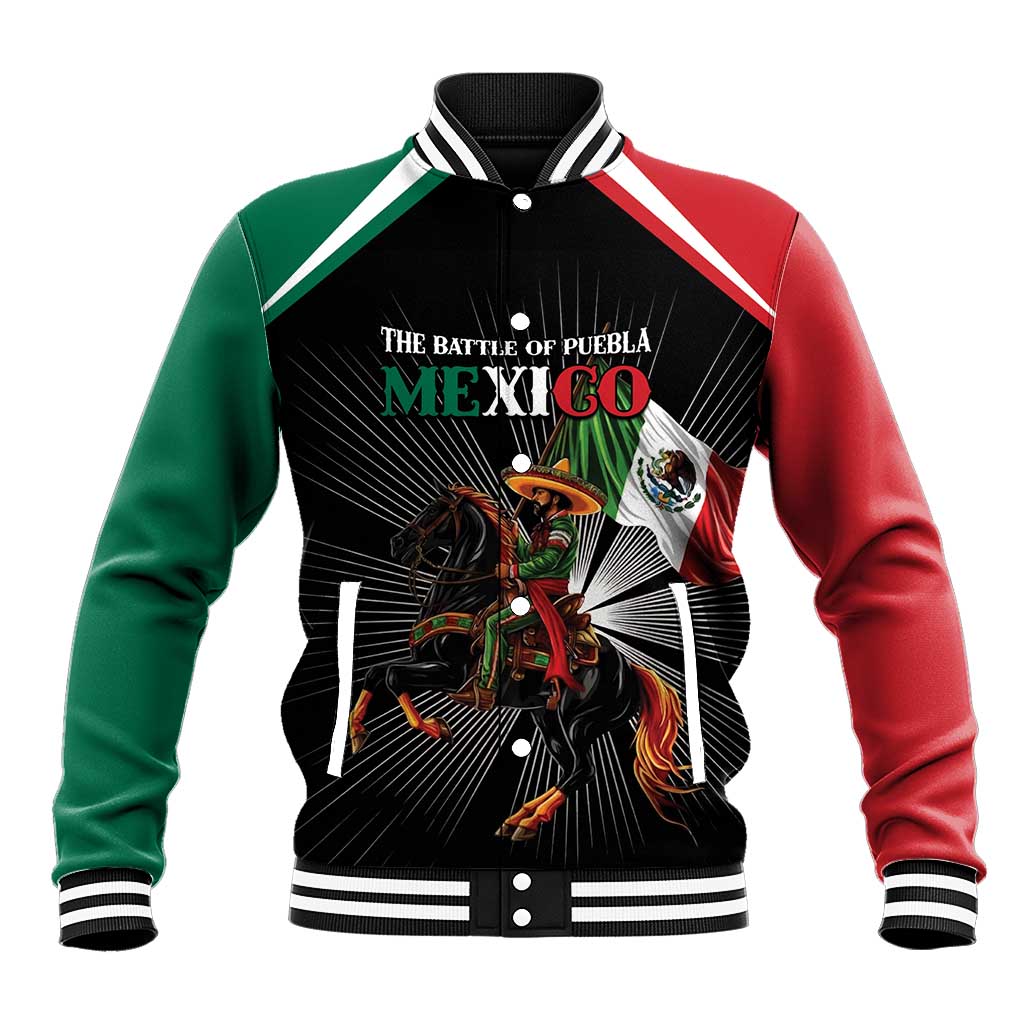 Mexico Battle of Puebla Baseball Jacket Mexican Warrior
