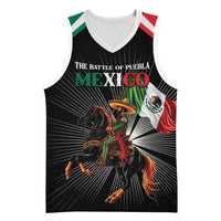 Mexico Battle of Puebla Basketball Jersey Mexican Warrior