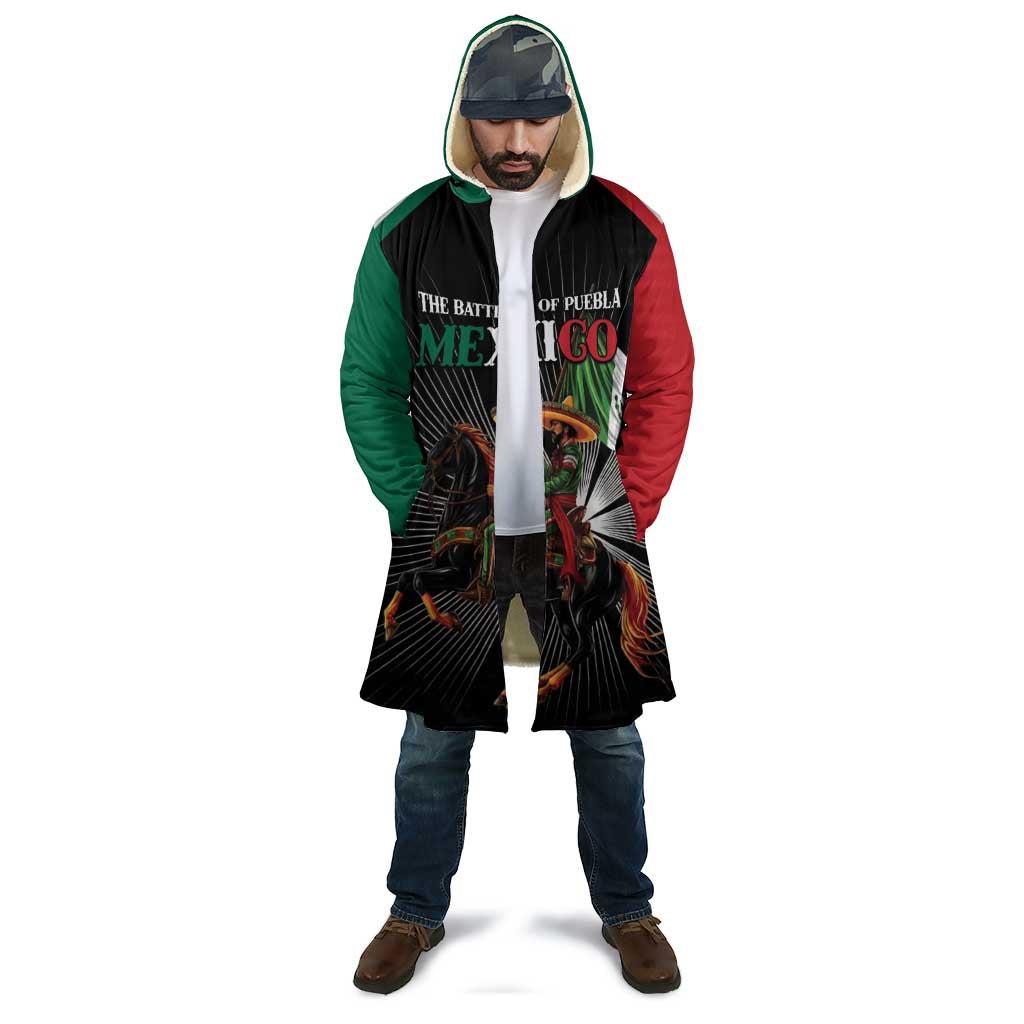 Mexico Battle of Puebla Cloak Mexican Warrior