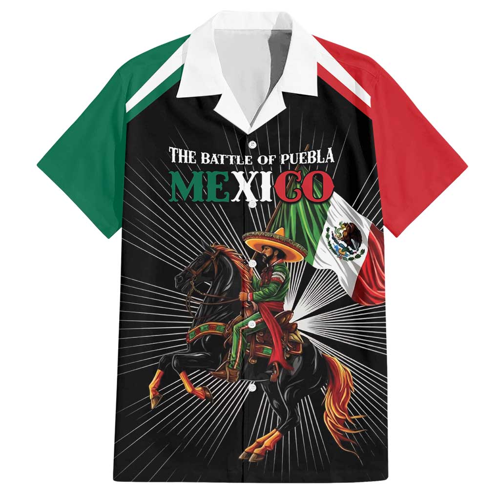 Mexico Battle of Puebla Hawaiian Shirt Mexican Warrior
