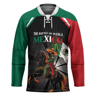Mexico Battle of Puebla Hockey Jersey Mexican Warrior
