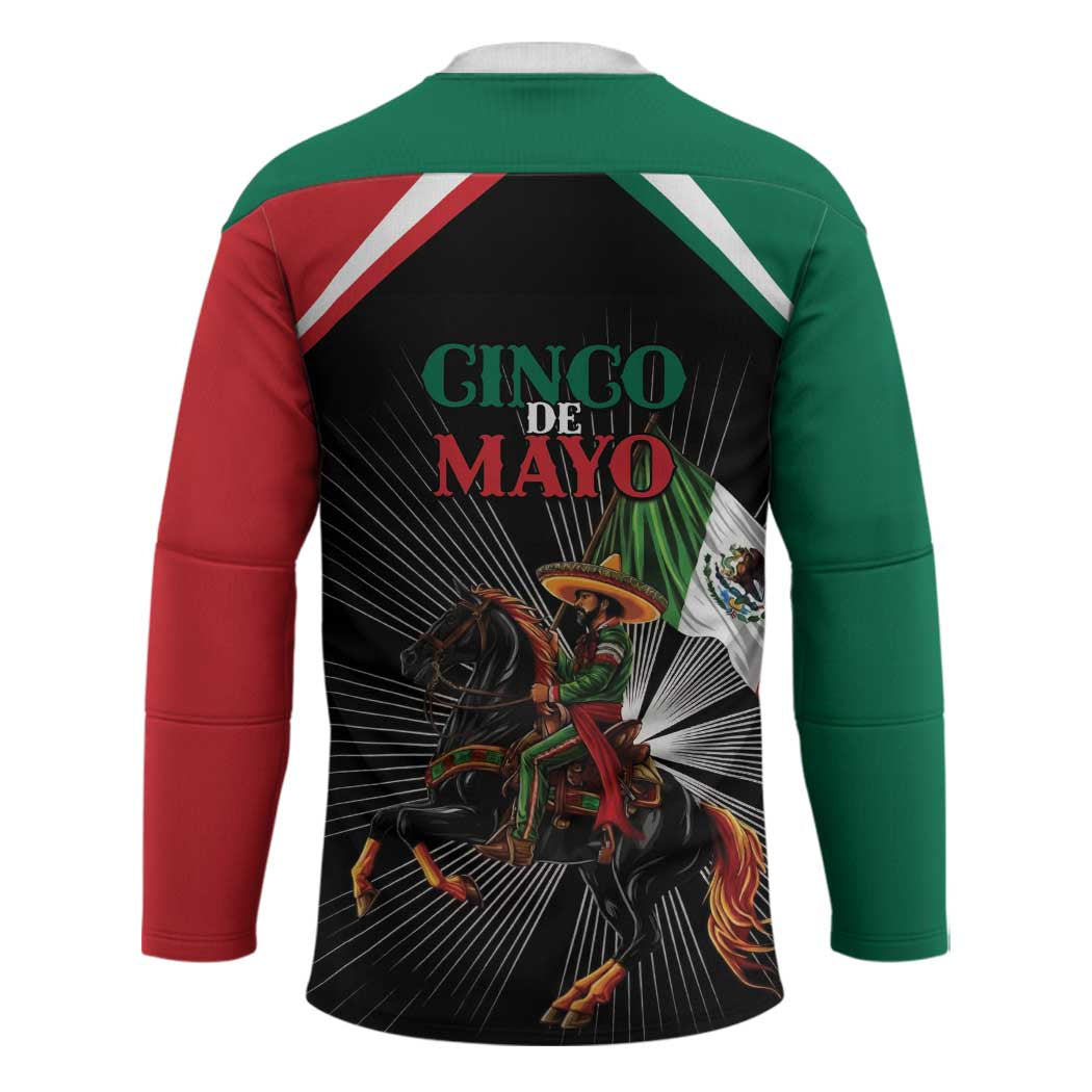 Mexico Battle of Puebla Hockey Jersey Mexican Warrior