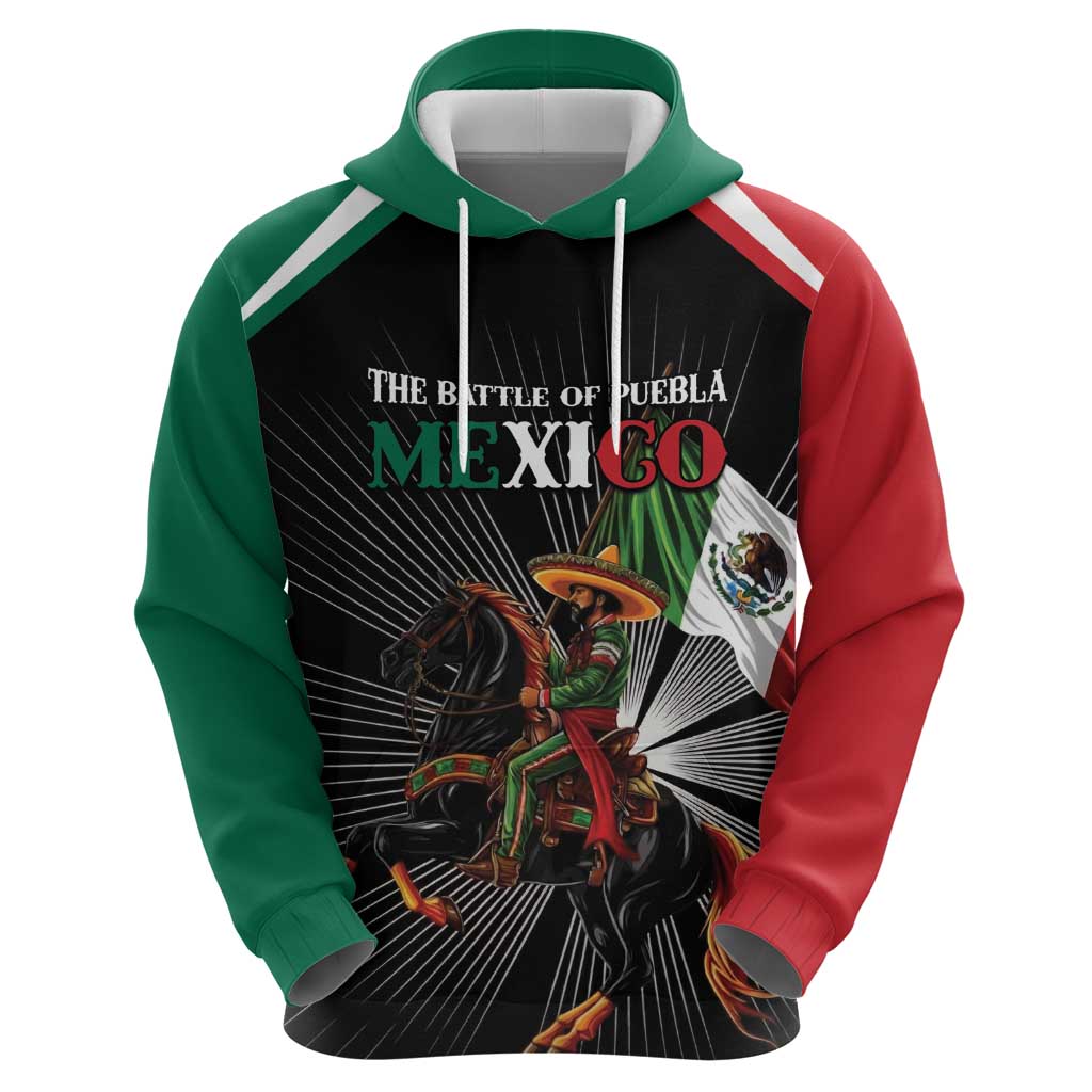Mexico Battle of Puebla Hoodie Mexican Warrior
