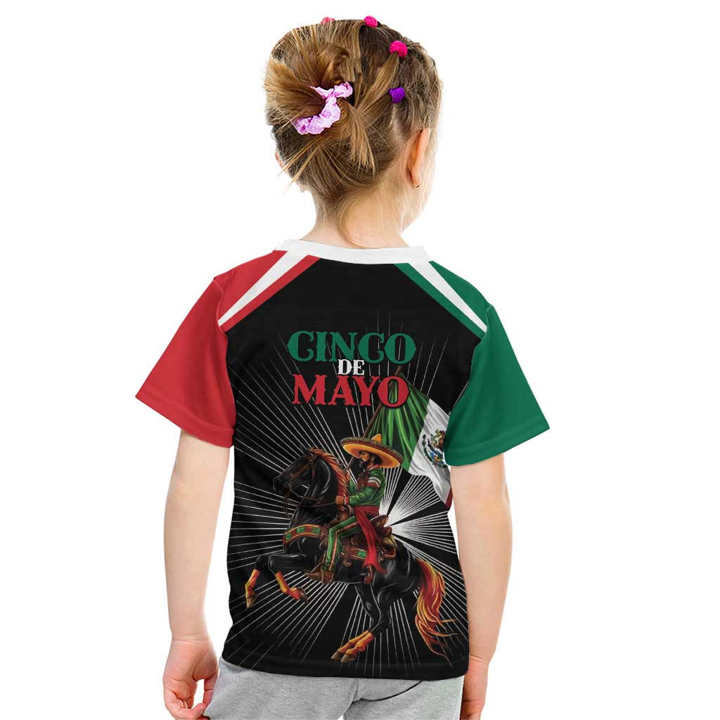 Mexico Battle of Puebla Kid T Shirt Mexican Warrior