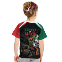Mexico Battle of Puebla Kid T Shirt Mexican Warrior
