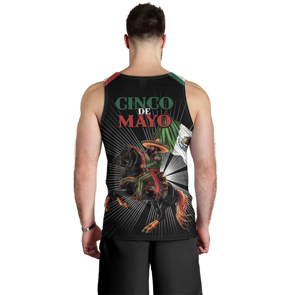 Mexico Battle of Puebla Men Tank Top Mexican Warrior