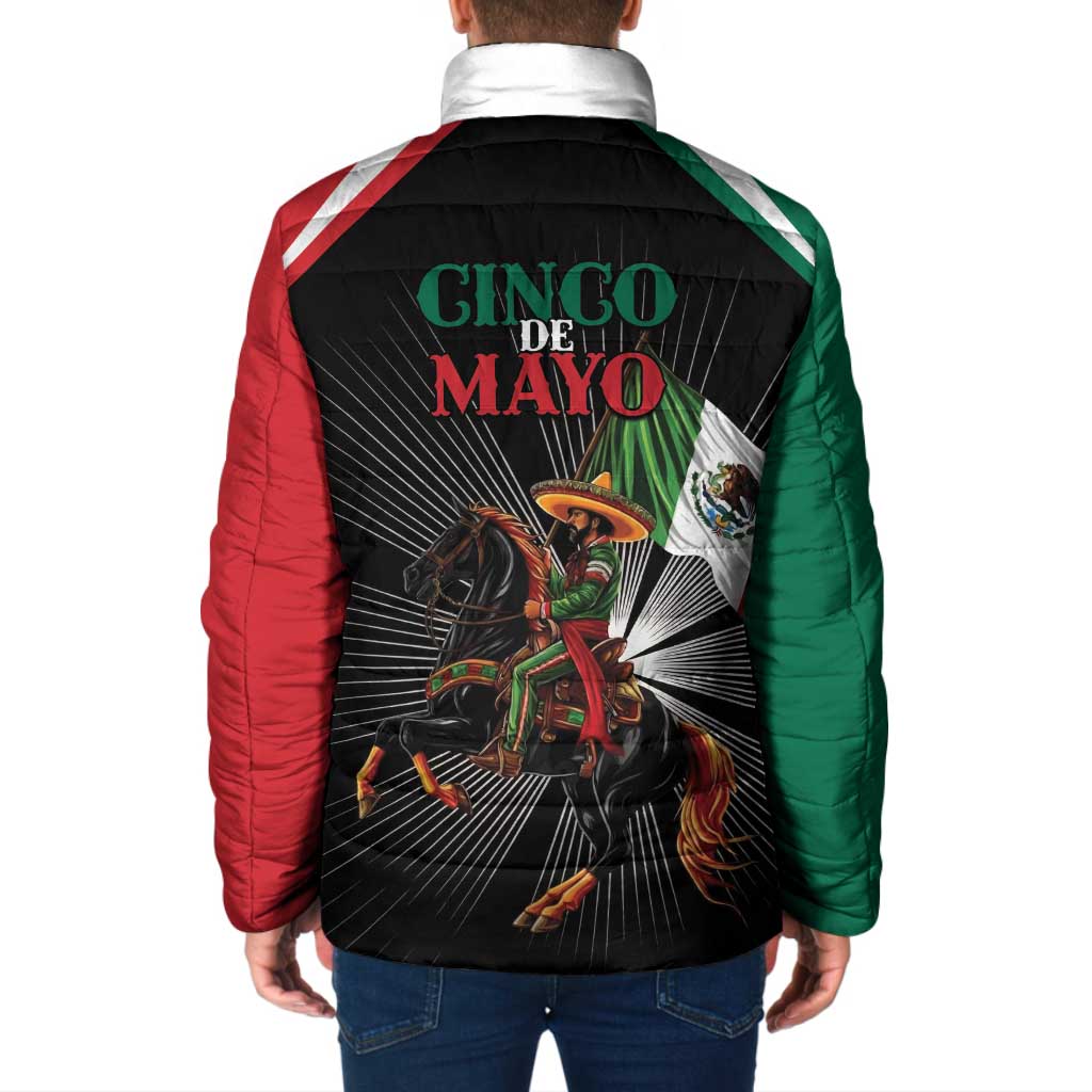 Mexico Battle of Puebla Padded Jacket Mexican Warrior