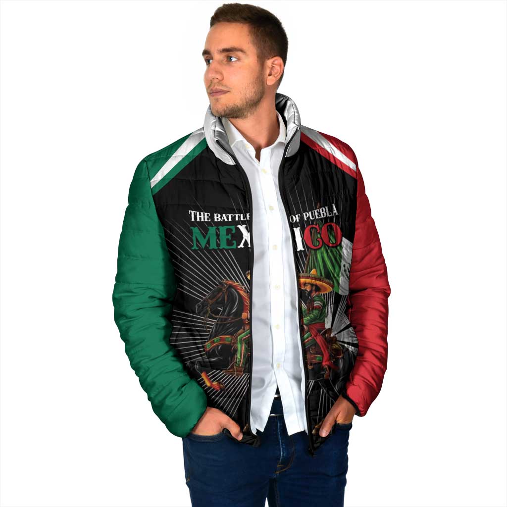 Mexico Battle of Puebla Padded Jacket Mexican Warrior