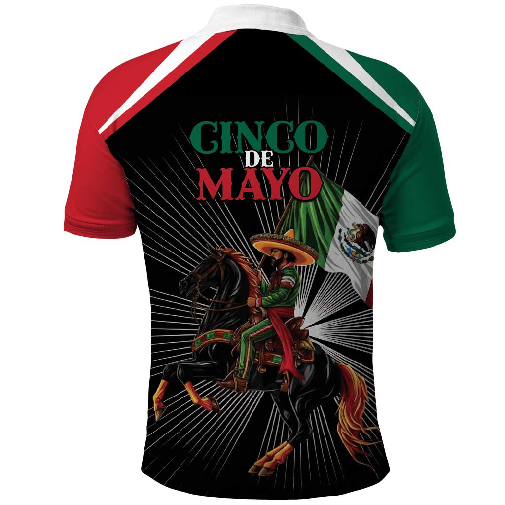 Mexico Battle of Puebla Polo Shirt Mexican Warrior