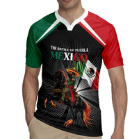 Mexico Battle of Puebla Rugby Jersey Mexican Warrior