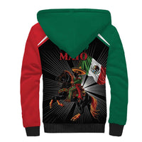 Mexico Battle of Puebla Sherpa Hoodie Mexican Warrior