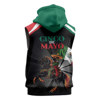 Mexico Battle of Puebla Sleeveless Hoodie Mexican Warrior