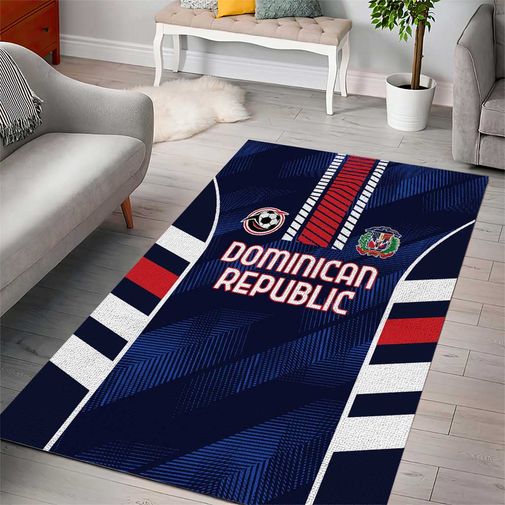 Football Dominican Republic Area Rug Go Los Quisqueyanos - Wonder Print Shop