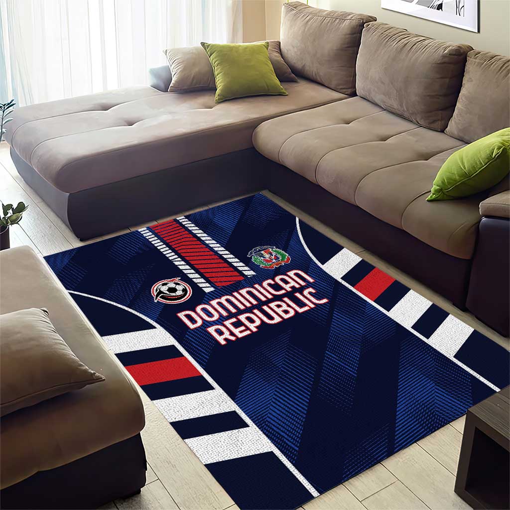 Football Dominican Republic Area Rug Go Los Quisqueyanos - Wonder Print Shop