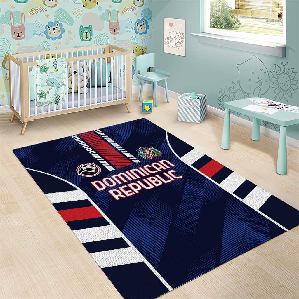 Football Dominican Republic Area Rug Go Los Quisqueyanos - Wonder Print Shop