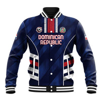 Custom Football Dominican Republic Baseball Jacket Go Los Quisqueyanos - Wonder Print Shop