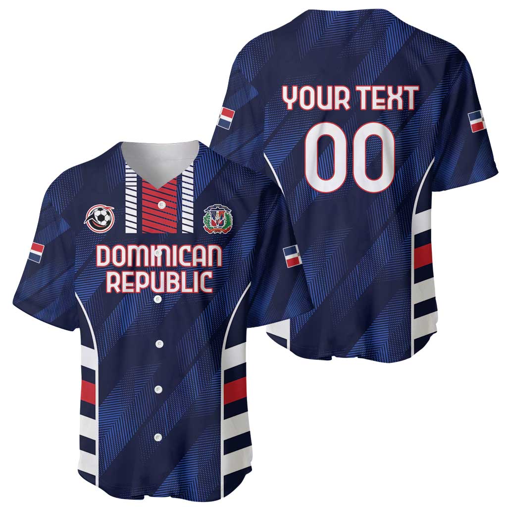 Custom Football Dominican Republic Baseball Jersey Go Los Quisqueyanos - Wonder Print Shop