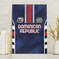 Football Dominican Republic Canvas Wall Art Go Los Quisqueyanos - Wonder Print Shop