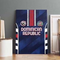 Football Dominican Republic Canvas Wall Art Go Los Quisqueyanos - Wonder Print Shop